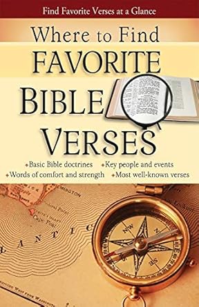 PAMPHLET: Where to Find Favorite Bible Verses