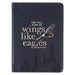 Journal Handy Navy Blue Wings Like Eagles Isaiah 40:31 - Morning Star Christian Bookstores