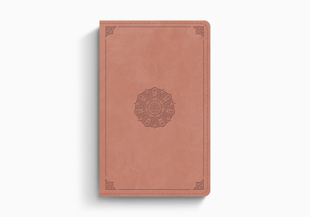 ESV Thinline Bible TruTone®, Blush Rose, Emblem Design