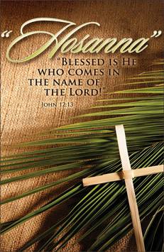 PALM SUNDAY-BEHOLD YOUR KING