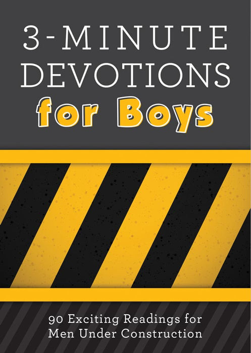 3-Minute Devotions for Boys - Glenn Hascall