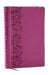 NKJV Pers Size LP Comfort Print Ref Bible, Pink Leathersoft - Morning Star Christian Bookstores