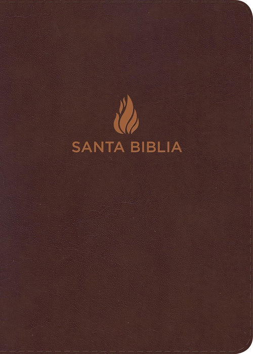 RVR1960 Biblia Letra Gigante Marrón Piel Fabricada