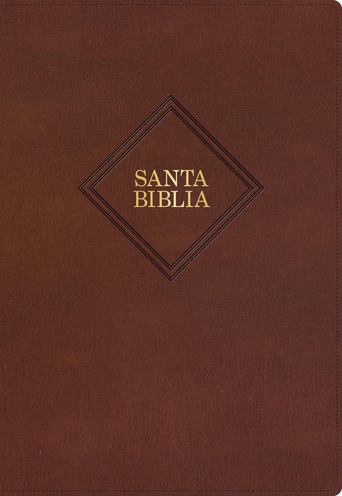 RVR 1960 Biblia letra súper gigante edit mar, piel fab - Morning Star Christian Bookstores