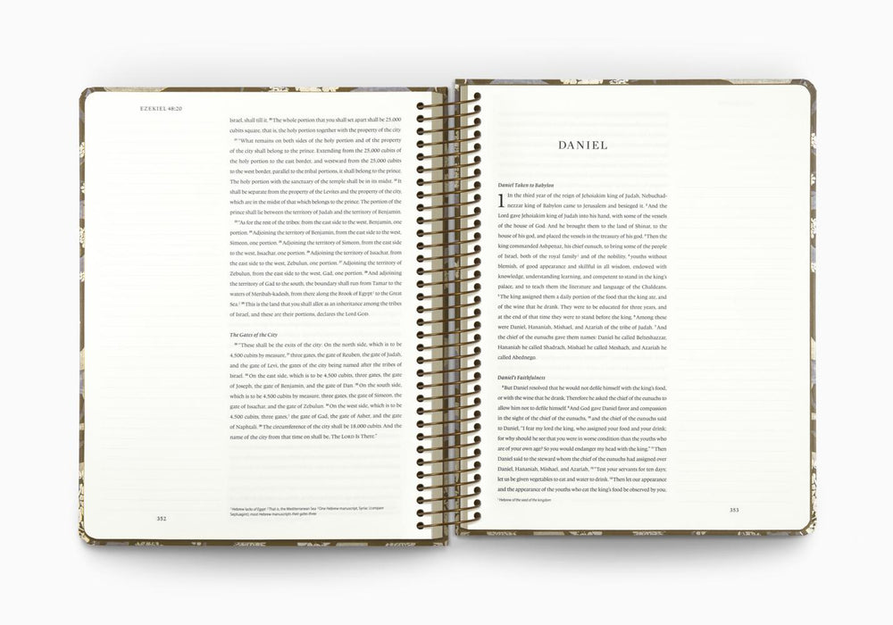 ESV Spiral-Bound Journaling Bible, Prophets, Hardcover, Cover Artwork by Lulie Wallace