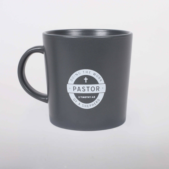Mug Pastor Doing Grey 12 Oz