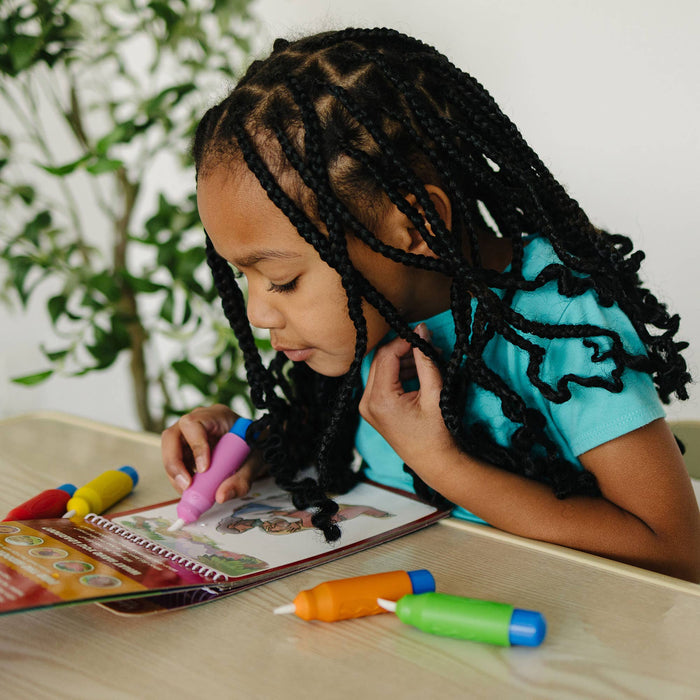 New Testament #2 Aqua Brush Activity Book, Reusable Travel Activity