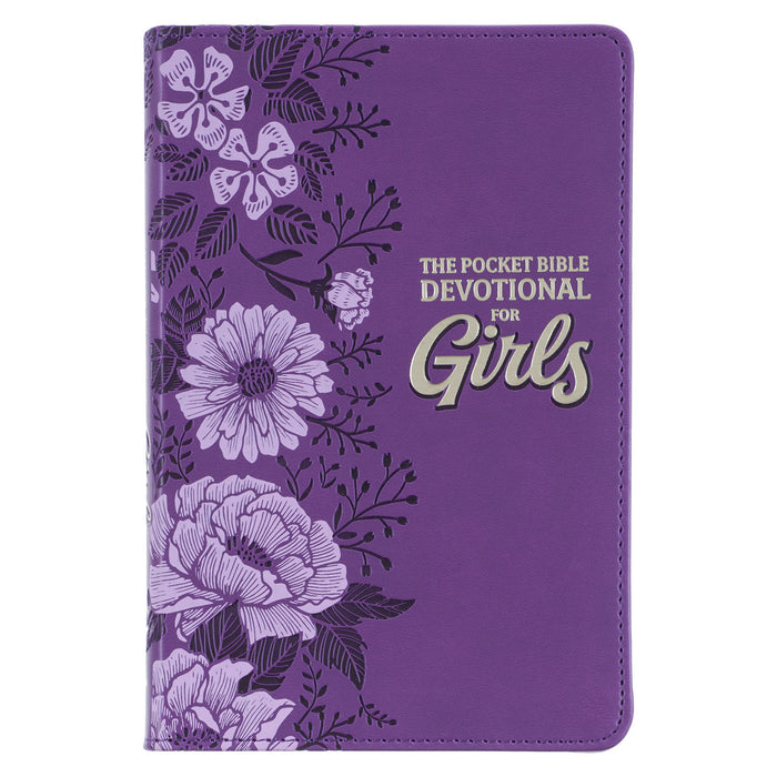 Pocket Bible Devotional for Girls Purple LL - Johan Smith