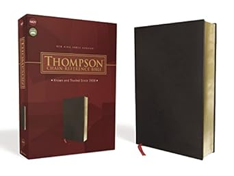 NKJV Thompson Chain-Reference Bible Bonded Leather Black - Morning Star Christian Bookstores