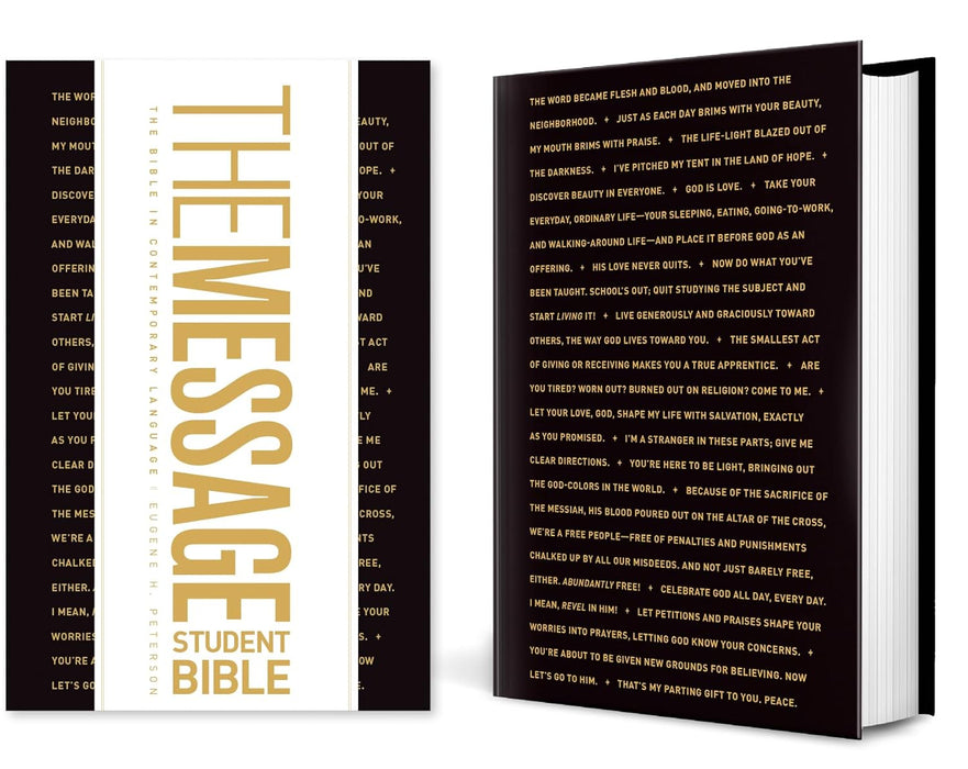 The Message Student Bible HC