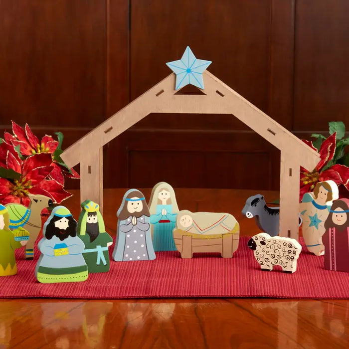 Three Kings Children's Nativity Set