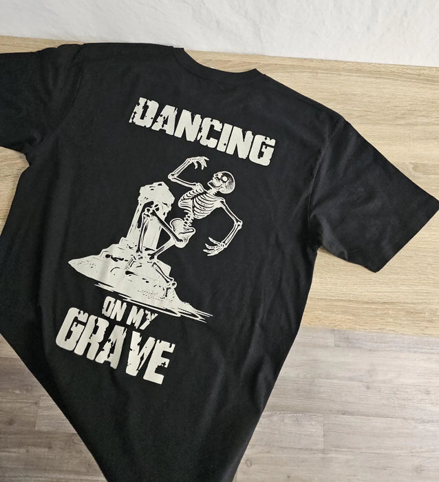 Dancing On My Grave T-Shirt || Psalm 30:3 Graphic Tee - Morning Star Christian Bookstores