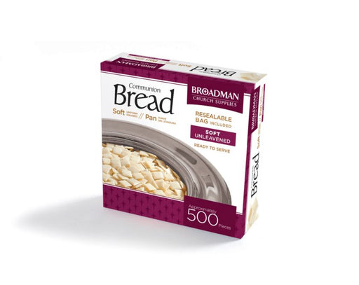 SOFT COMMUNION BREAD 500pcs - Morning Star Christian Bookstores
