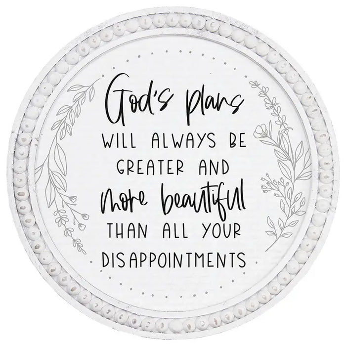 God's Plan Round Artwork