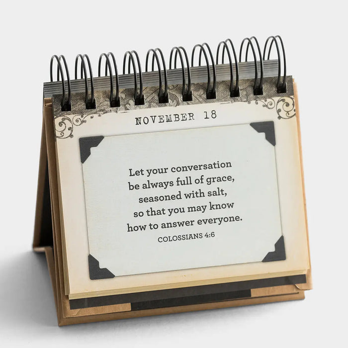 Prayers and Blessings - Large Print - Perpetual Calendar