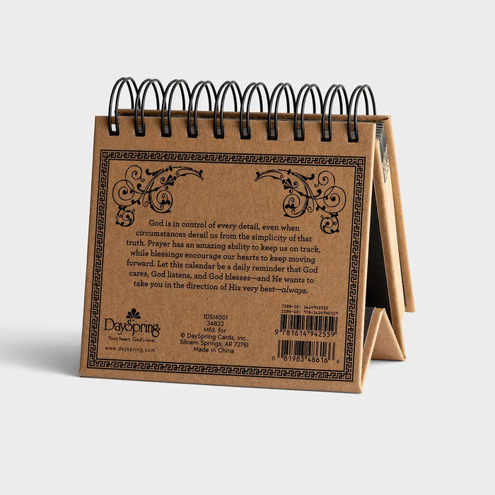 Prayers and Blessings - Large Print - Perpetual Calendar