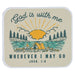 MAGNET CREAM CAMPING WITH GOD - Morning Star Christian Bookstores