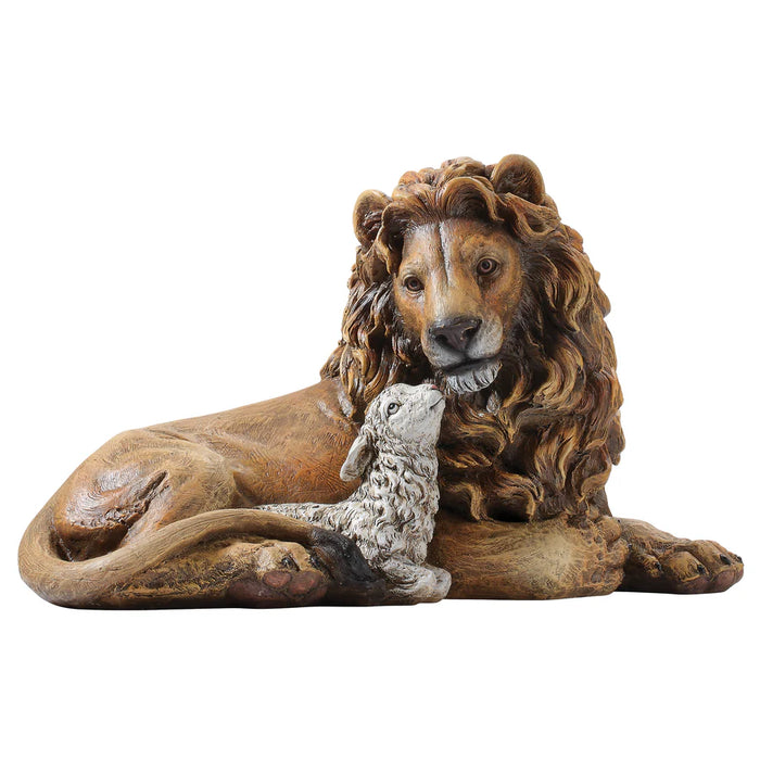 Lion and Lamb Figure - Renaissance Collection