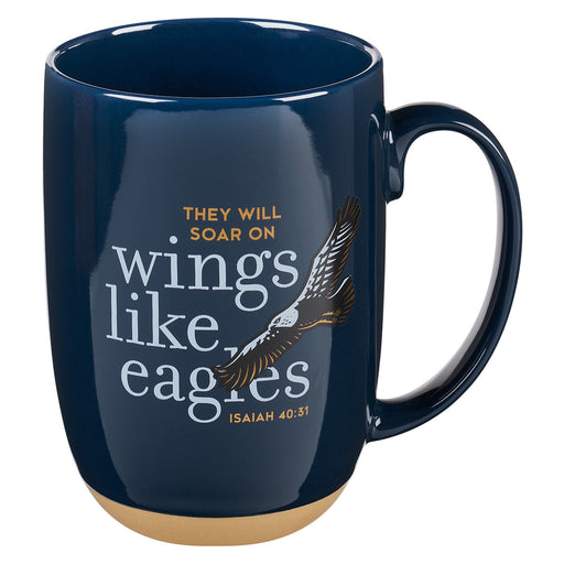 15oz Mug Wings of Eagles Isaiah 40:31 - Morning Star Christian Bookstores