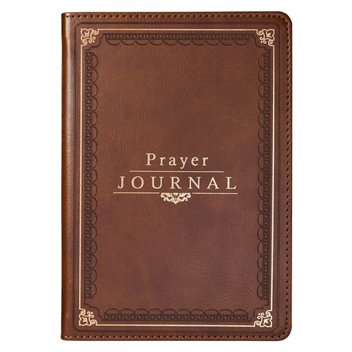 Prayer Journal Faux Leather w/Scripture/Prayers - Morning Star Christian Bookstores