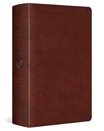 ESV Lg Print Personal Size Bible TruTone Chestnut - Morning Star Christian Bookstores
