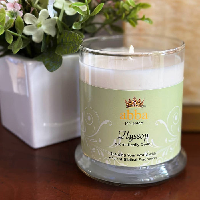 Hyssop 10oz Glass Candle