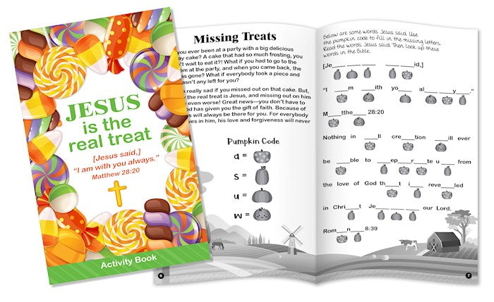 Jesus is the Real Treat Activity Book