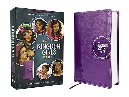 NIV Kingdom Girls Bible Purple LS