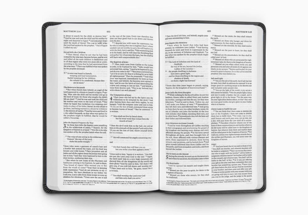 ESV Value Thinline Bible TruTone®, Charcoal, Celtic Cross Design