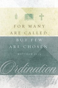 ORDINATION MATTHEW 22:14