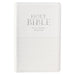 KJV Deluxe Gift Bible White Faux Leather IDX - Morning Star Christian Bookstores