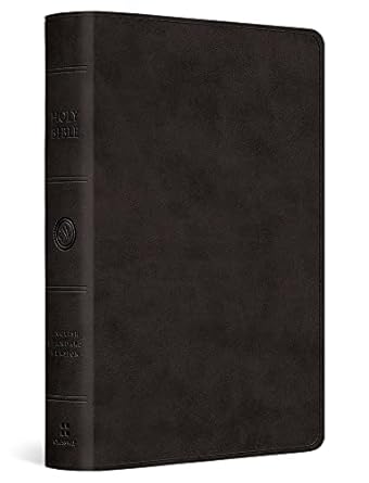 ESV Large Print Bible TruTone Black - Morning Star Christian Bookstores