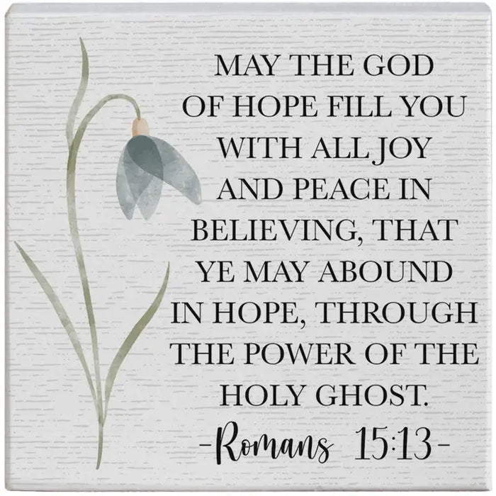 May God of Hope - Gift-A-Block