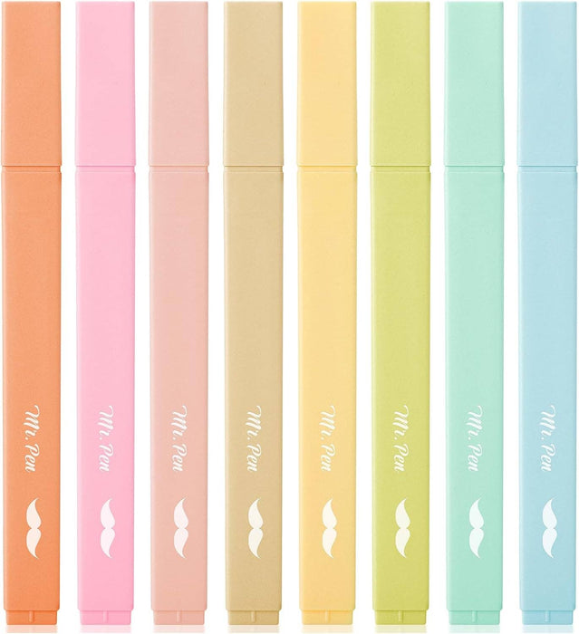 Mr. Pen Aesthetic Highlighters Pastel Colors