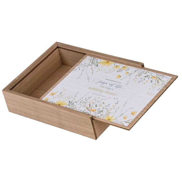 Memory Box Floral Remember Joys of Life