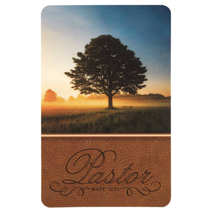 Bookmark Pocket Pastor Devoted To Giving