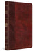 ESV Lg Print Thinline Burgundy/Red Timeless Design - Morning Star Christian Bookstores