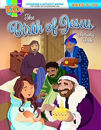 BIRTH OF JESUS COLORING/ACTIVITY BOOK