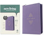 NLT Compact Giant Print Zipper Bible, Filament-Enabled Edition, Diamond Lavender - Morning Star Christian Bookstores