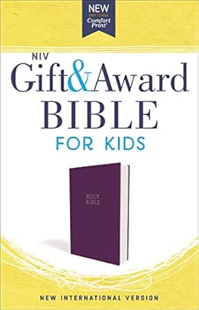 NIV Gift and Award Bible for Kids Prpl Flexcover - Morning Star Christian Bookstores