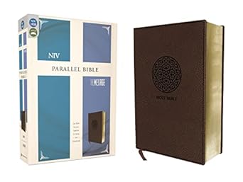 NIV / MSG Parallel Bible Brown Lthrsoft - Morning Star Christian Bookstores