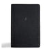 CSB Men's Daily Bible, Black LeatherTouch, Indexed - Morning Star Christian Bookstores