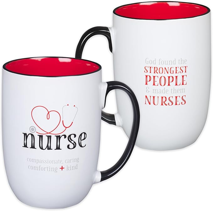 15oz Mug-Nurse: God Found the Strongest