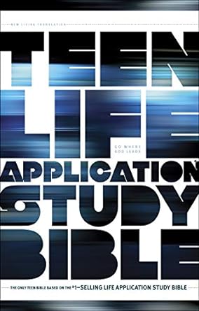 NLT Teen Life Application Study Bible Leatherlike Teal