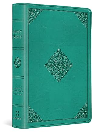 ESV Value Lg Print Compact Bible TruTone Teal