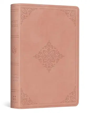 ESV Vest Pocket New Testament with Psalms and Proverbs, Red Letter (TruTone, Pink, Fleur-de-lis Design)