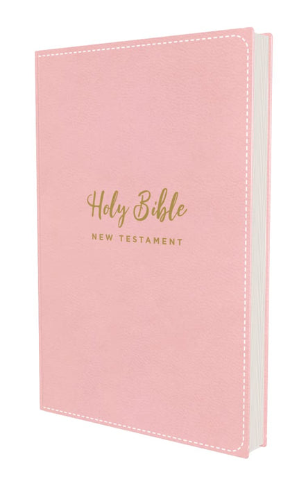 NIV, Tiny Testament Bible, New Testament, Leather soft, Pink, Comfort Print