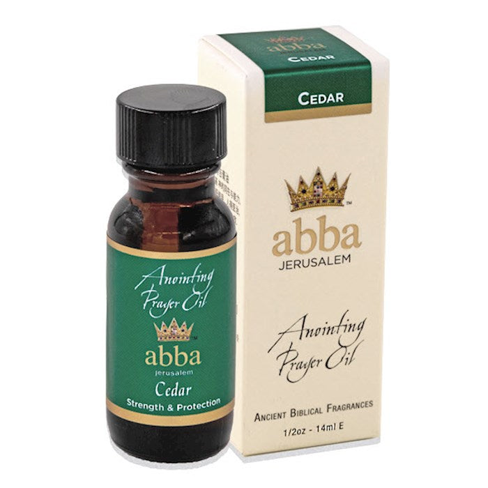 ABBA OIL: ANOINTING OIL CEDAR 1/2oz