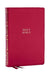 NKJV, Compact Center-Column Reference Bible, Leathersoft, Dark Rose, Red Letter, Comfort Print - Morning Star Christian Bookstores