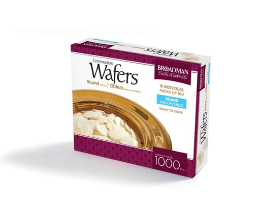 COMMUNION WAFERS 1000pcs - Morning Star Christian Bookstores
